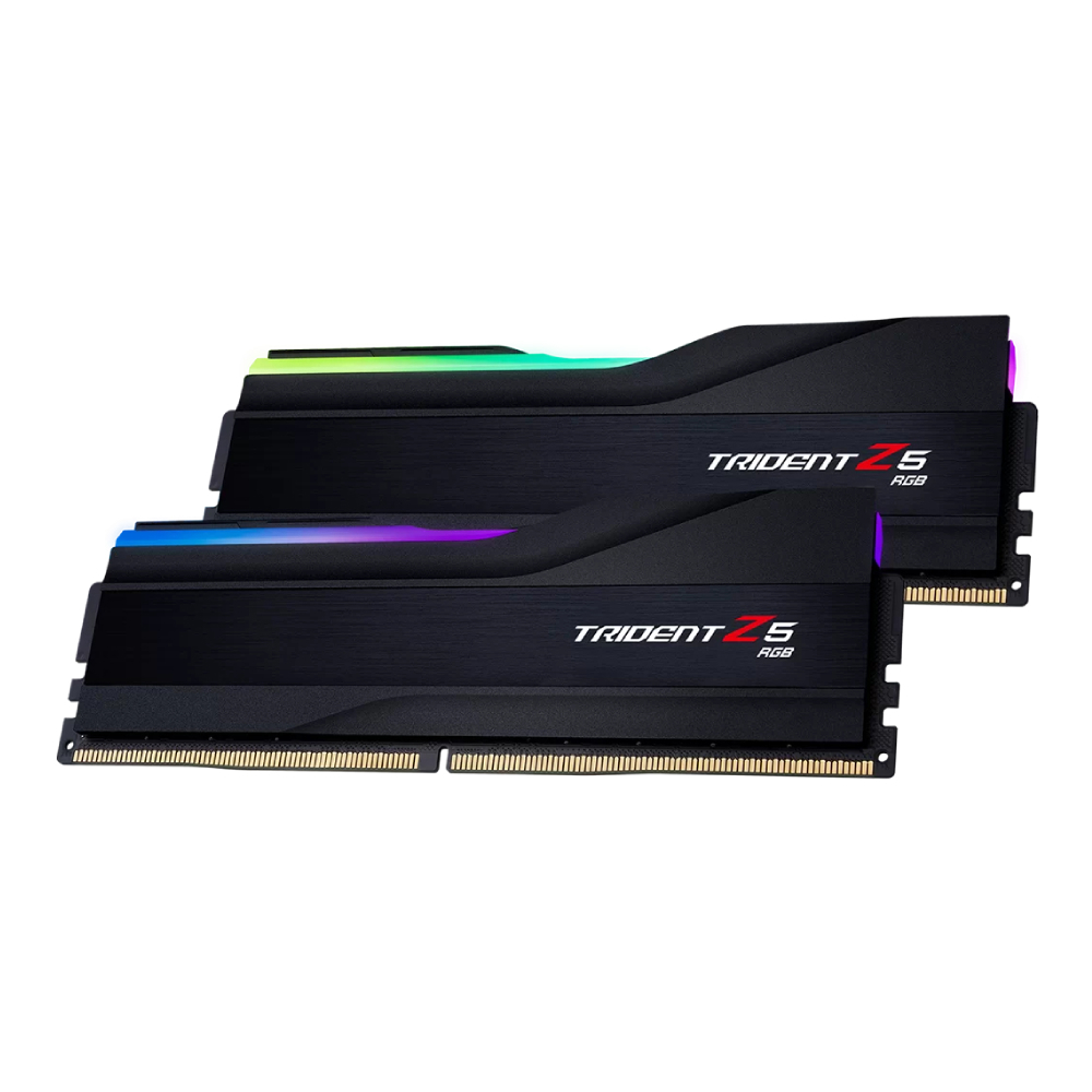 GSKILL GSKILL Trident Z5 RGB Siyah DDR5-6800Mhz CL34 48GB (2x24GB) DUAL (34-46-46-108) 1.35V-59344