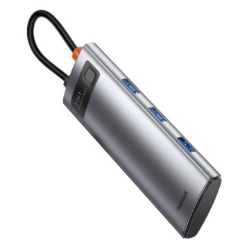 BASEUS BASEUS B00030708811-00 TYPE-C TO 4K HDMI/USB 3.0/+ 7IN1 ÇEVİRİCİ HUB-65619