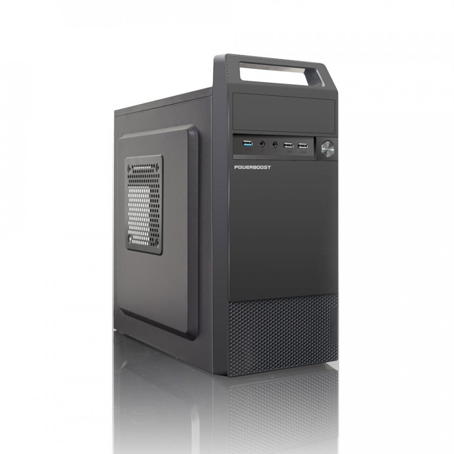 POWERBOOST PowerBoost VK-V02m 350w Kulplu USB 3.0 Micro ATX Siyah Kasa
