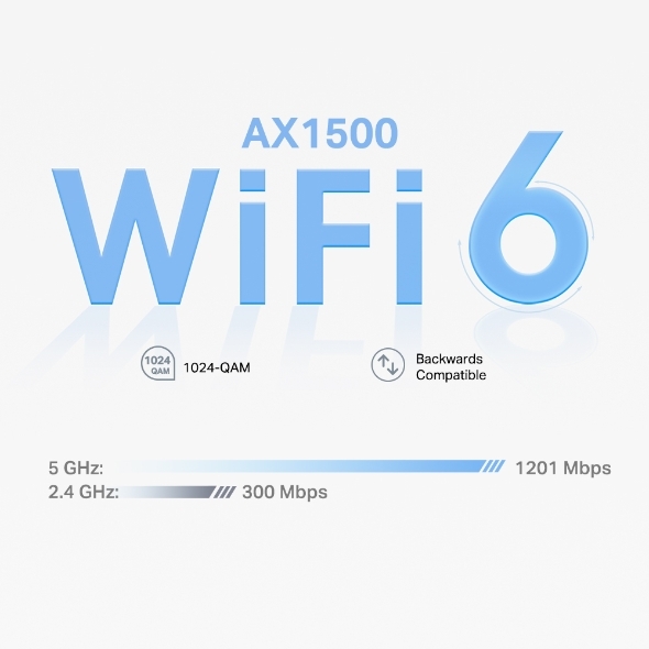 TP-LINK AX1500 Whole Home Mesh Wi-Fi 6 System-59666