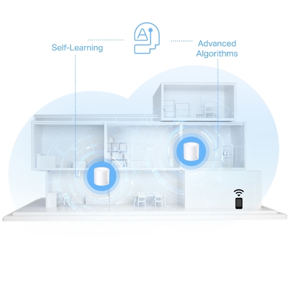 TP-LINK AX1500 Whole Home Mesh Wi-Fi 6 System-59668
