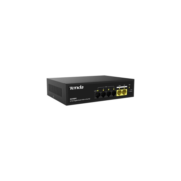 TENDA 6 Port Gigabit 4 Port PoE Switch