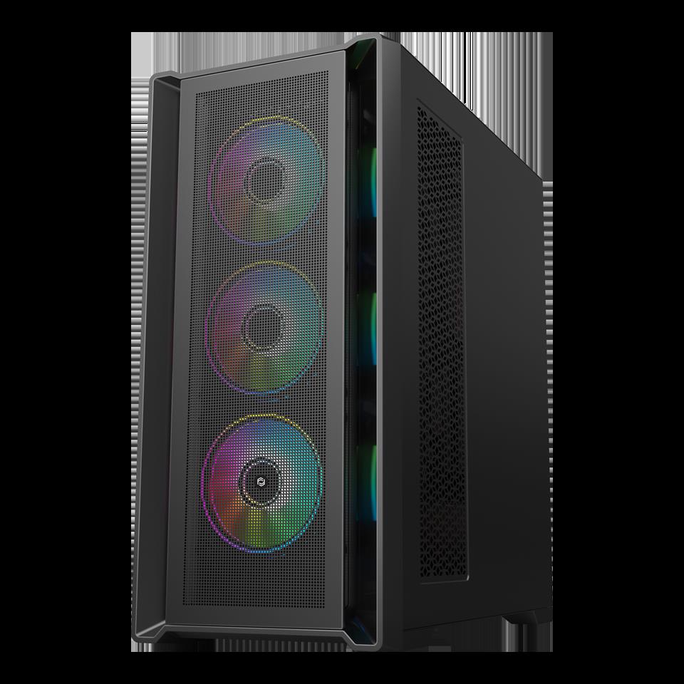 FRISBY FC-9445G 850W 80+Bronze 4x12cm RGB Fan Mesh ATX Gaming Kasa-44190