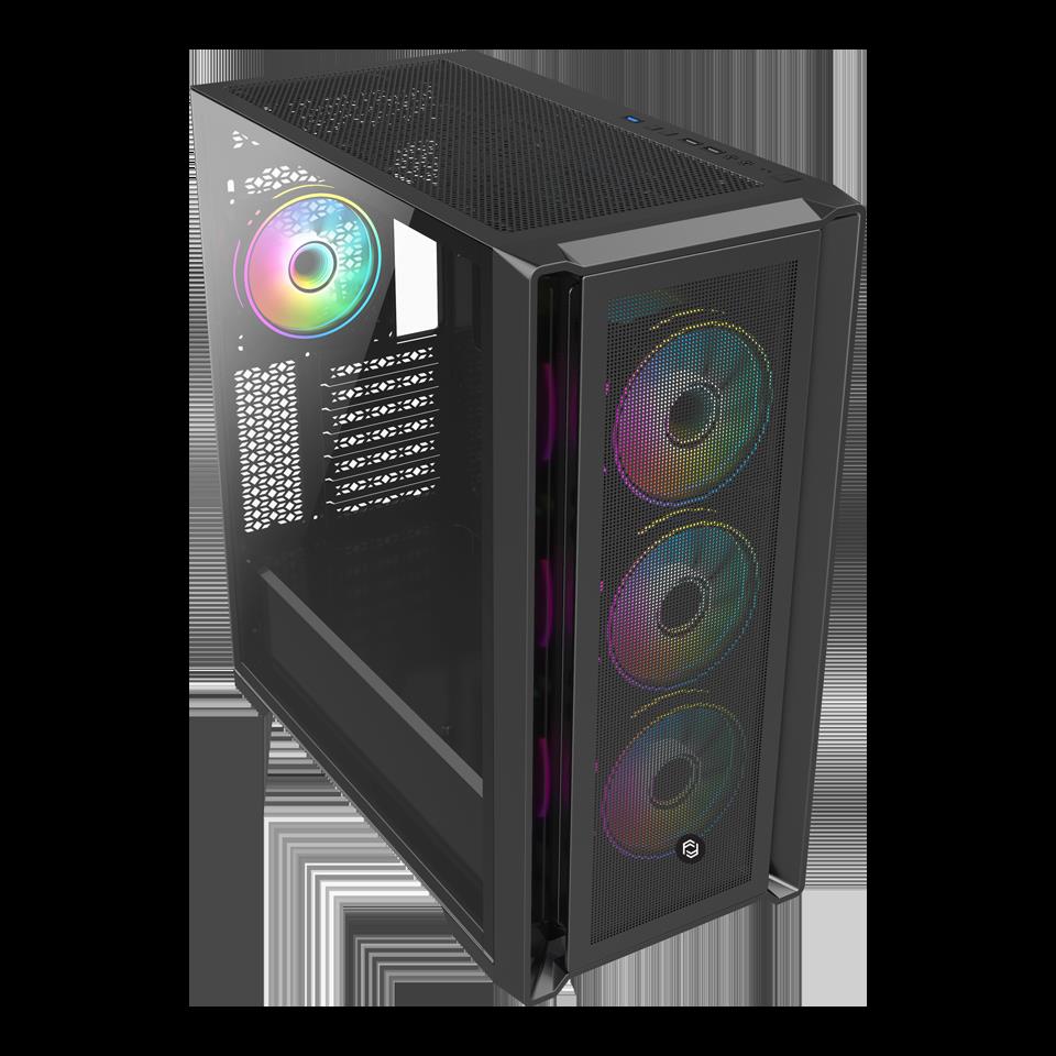 FRISBY FC-9445G 850W 80+Bronze 4x12cm RGB Fan Mesh ATX Gaming Kasa-44192