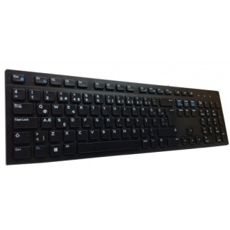 DELL DELL KB216-BK-TUR, Siyah, USB Kablolu, Türkçe Q, Multimedya KLAVYE-65765