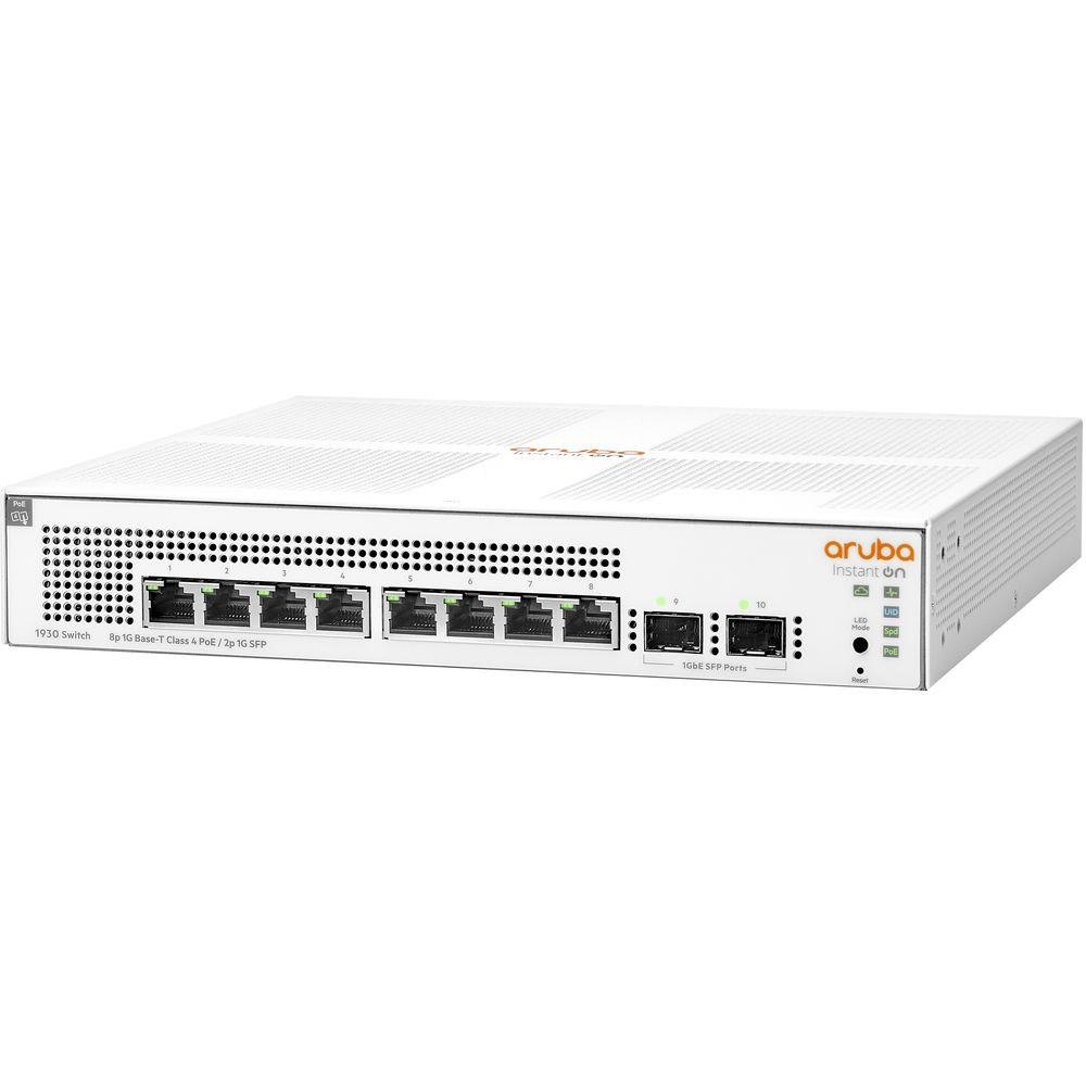 HP-E HPE ARUBA ION JL681A 1930-8G 8PORT 10/100/1000 YÖNETİLEBİLİR POE SWITCH(JL383A YERİNE)-25716