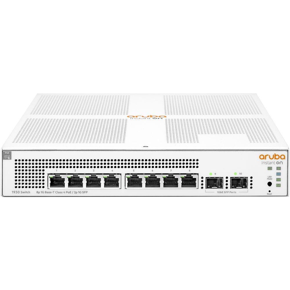 HP-E HPE ARUBA ION JL681A 1930-8G 8PORT 10/100/1000 YÖNETİLEBİLİR POE SWITCH(JL383A YERİNE)-25717