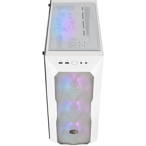 COOLERMASTER CM TD500 V2 BeyazTempered Glass Yan Panel-58478