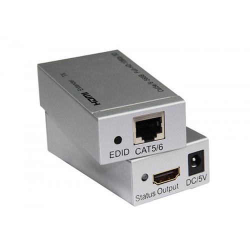 HYTECH  HYTECH HY-HDEX60, HDMI Exterder, Cat6 Kablo Ãœzerinde 60Metre UzatÄ±cÄ±. 