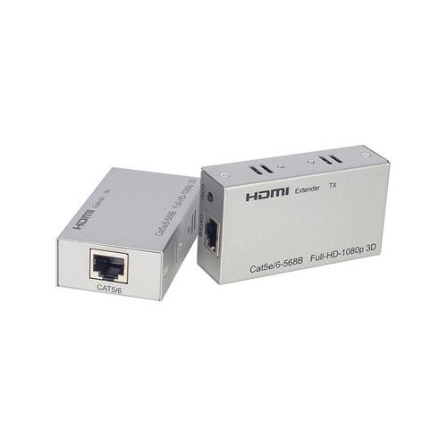 HYTECH  HYTECH HY-HDEX60, HDMI Exterder, Cat6 Kablo Ãœzerinde 60Metre UzatÄ±cÄ±. -32285