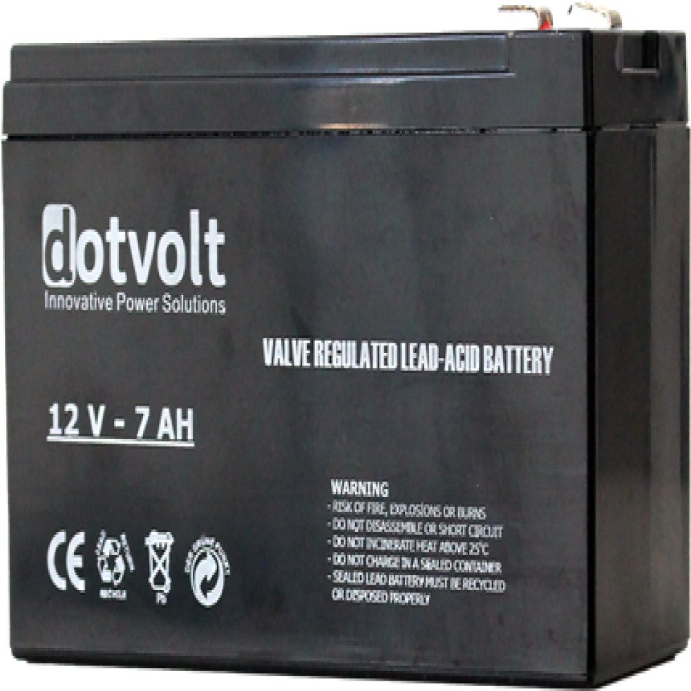 DOTVOLT DOTVOLT VOLT DT7-12 12V 7AH Kuru Tip UPS+Güvenlik Aküsü-61615