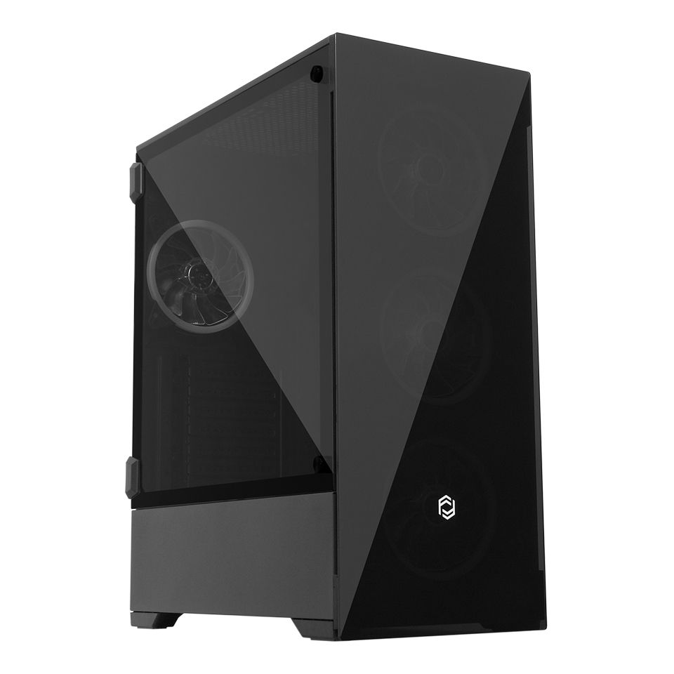 FRISBY Frisby 650W 80+ 4x12cm Dual RGB Fan T-Glass ATX Gaming Kasa [FC-9310G]-27501