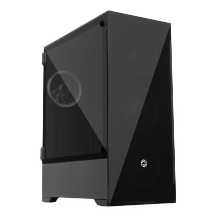FRISBY Frisby 650W 80+ 4x12cm Dual RGB Fan T-Glass ATX Gaming Kasa [FC-9310G]-68205