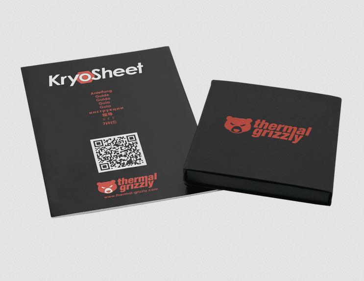 THERMALGRIZZLY Thermal Grizzly KryoSheet - 33x33 mm Termal PED - TG-KS-33-33-53056