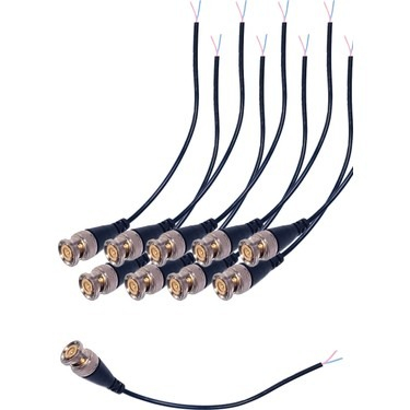 EZCOOL EZCOOL BNC KONNEKTOR HAZIR KABLOLU (10 LU PAKET)