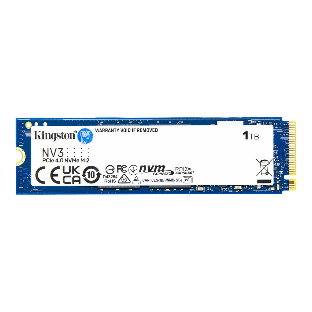 KINGSTON 1TB KINGSTON NV3 SNV3S/1000G 6000/4000MB/S M.2 NVMe PCIe 4.0-43193