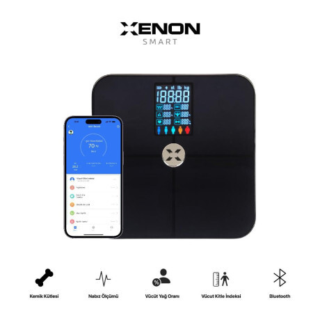 XENON SMART XENON SMART XENON SMART X8702 NABIZ OLCUMLU DIJITAL BASKUL