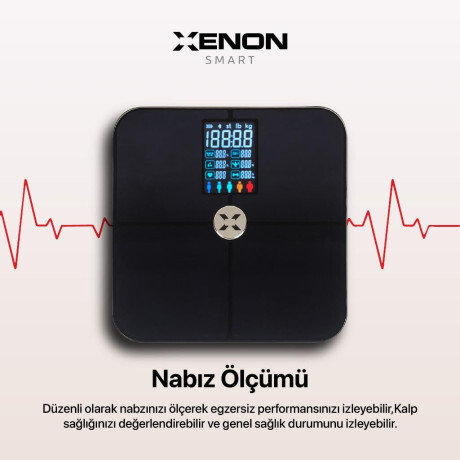 XENON SMART XENON SMART XENON SMART X8702 NABIZ OLCUMLU DIJITAL BASKUL-59825