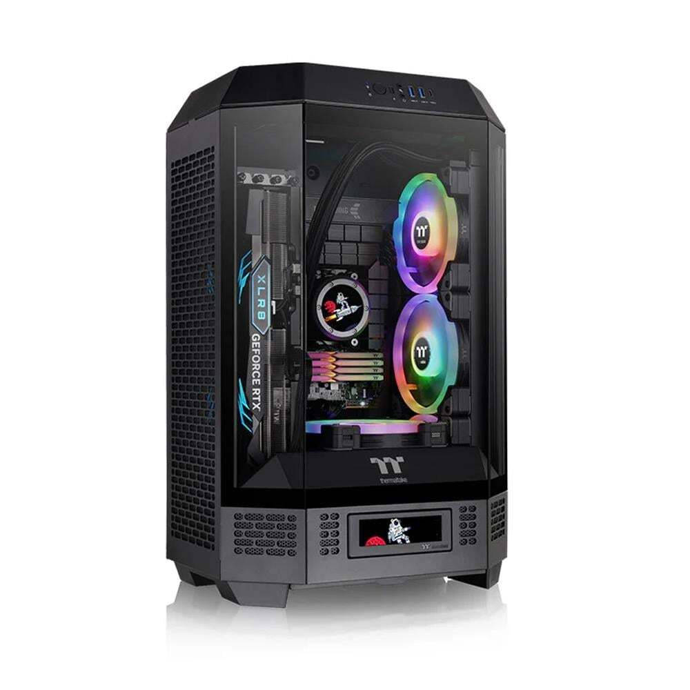 THERMALTAKE Thermaltake The Tower 300 Siyah TG Pencereli, Micro ATX Bilgisayar Kasası