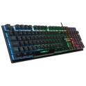 EVEREST EVEREST KM-198, Luminax, Rainbow Işıklı, Türkçe Q, USB Kablolu, Gaming, Klavye Mouse Set-67382