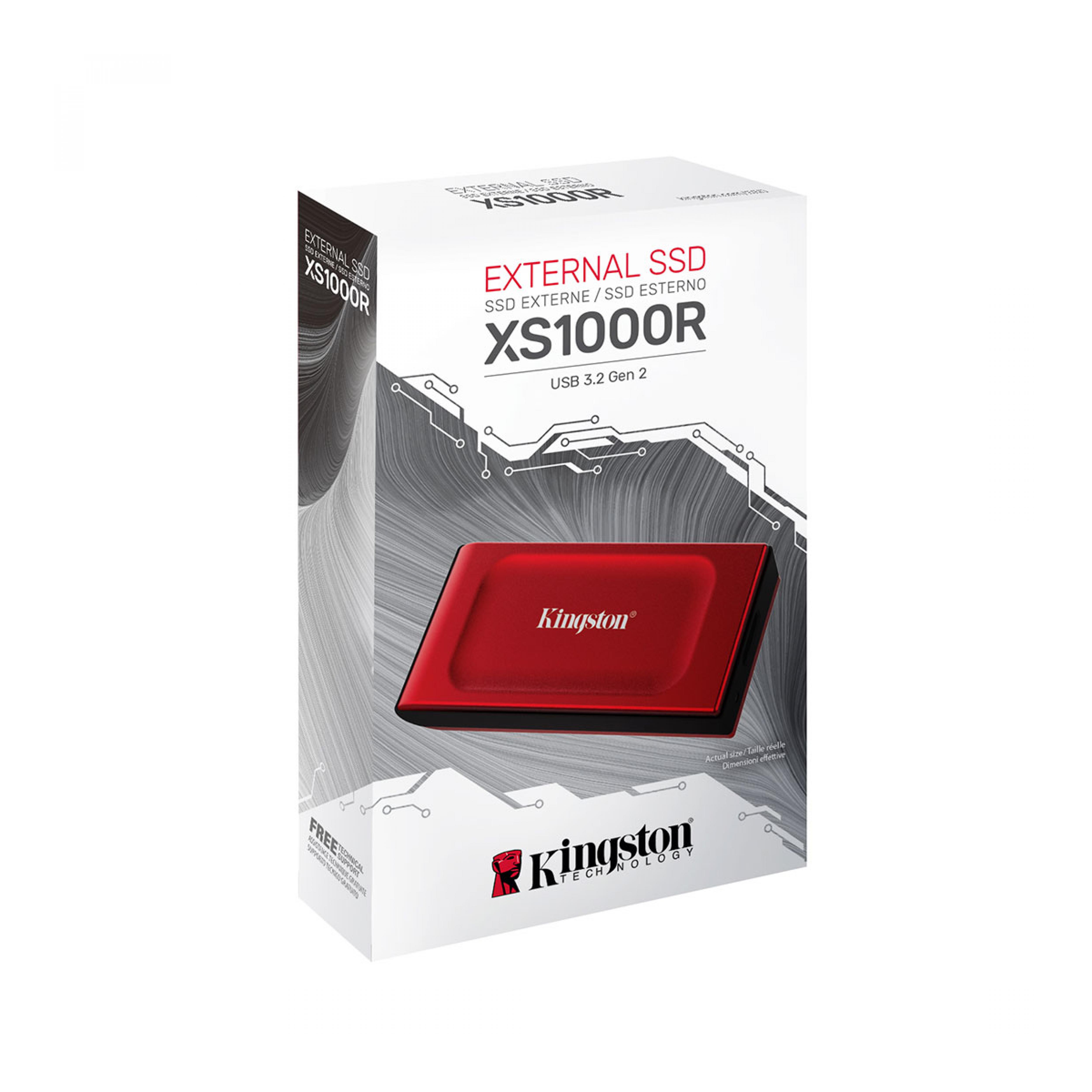 KINGSTON KNG 1TB Taşınabilir SSD SXS1000R/1000G-43542
