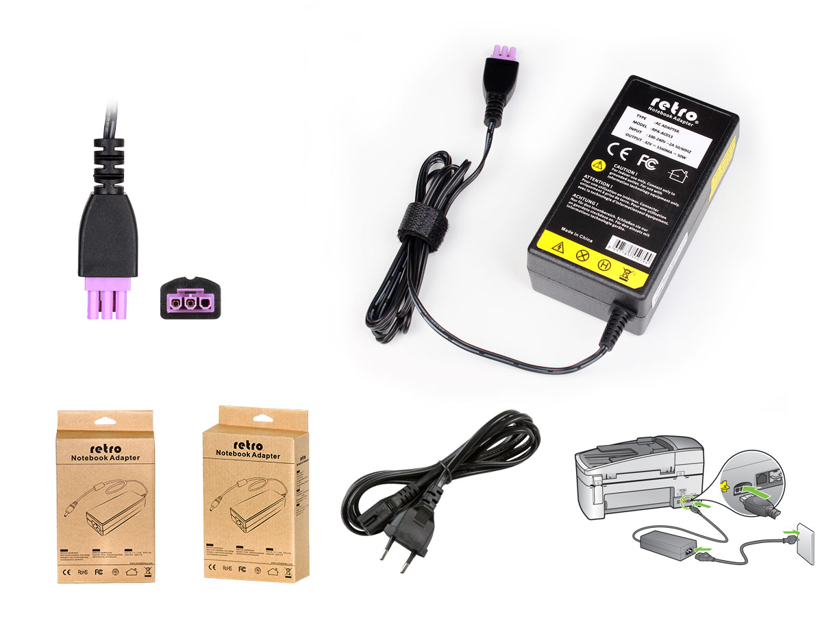 RETRO RETRO Hp +32V 1560mA 50W Printer (Yazıcı) Adaptörü