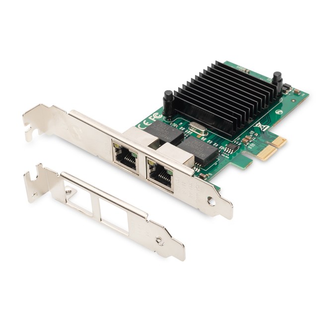 DIGITUS Digitus PCI Express Kartı (2xRJ-45 Port)