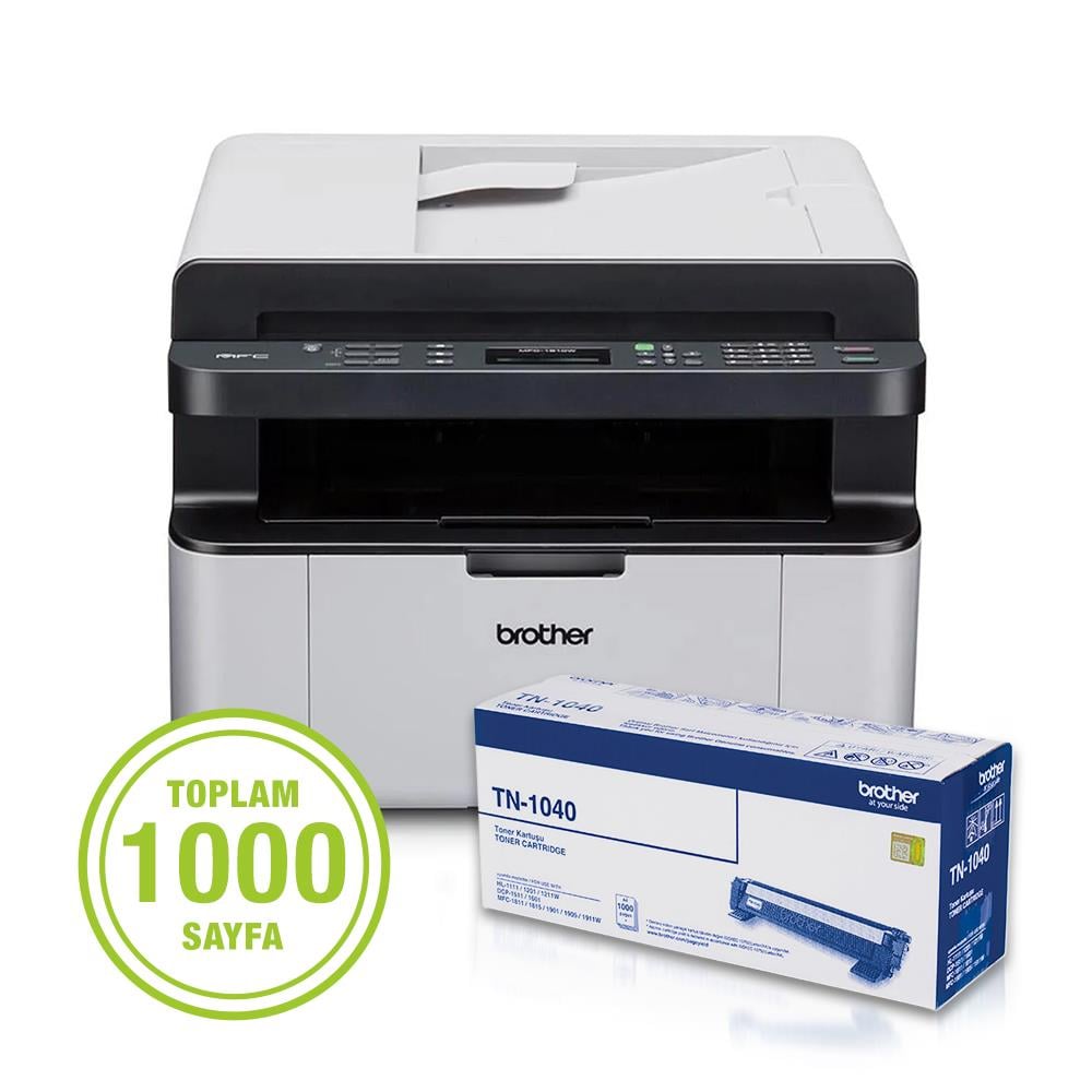 BROTHER Mono Laser Mfp Fakslı Wifi A4 20Ppm