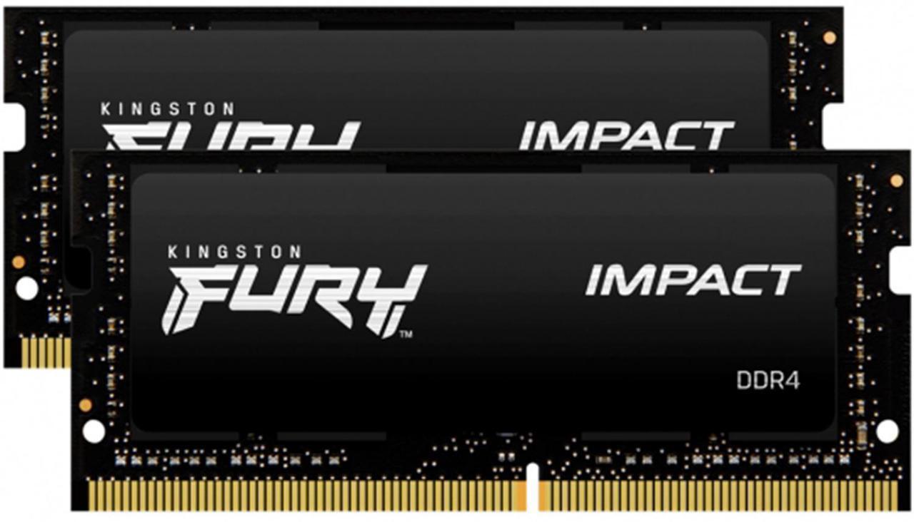 KINGSTON 16GB 3200MT/s DDR4 CL20 SODIMM (Kit of 2) Impact Turkey