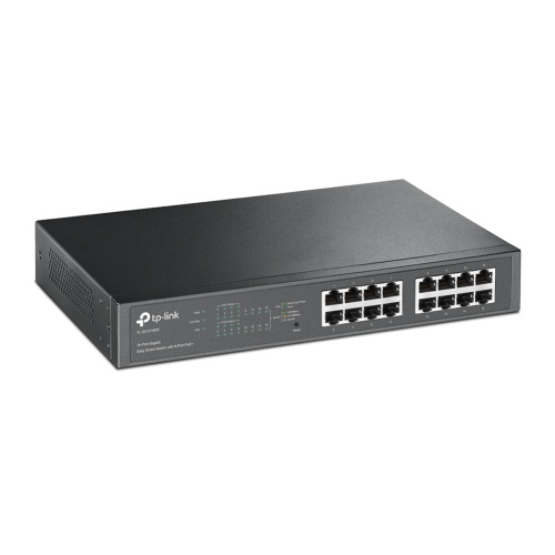 TP-LINK TP-LINK TL-SG1016PE 8-PORT 10/100/1000 DESKTOP/RACKMOUNT SWITCH + 8 PORT PoE