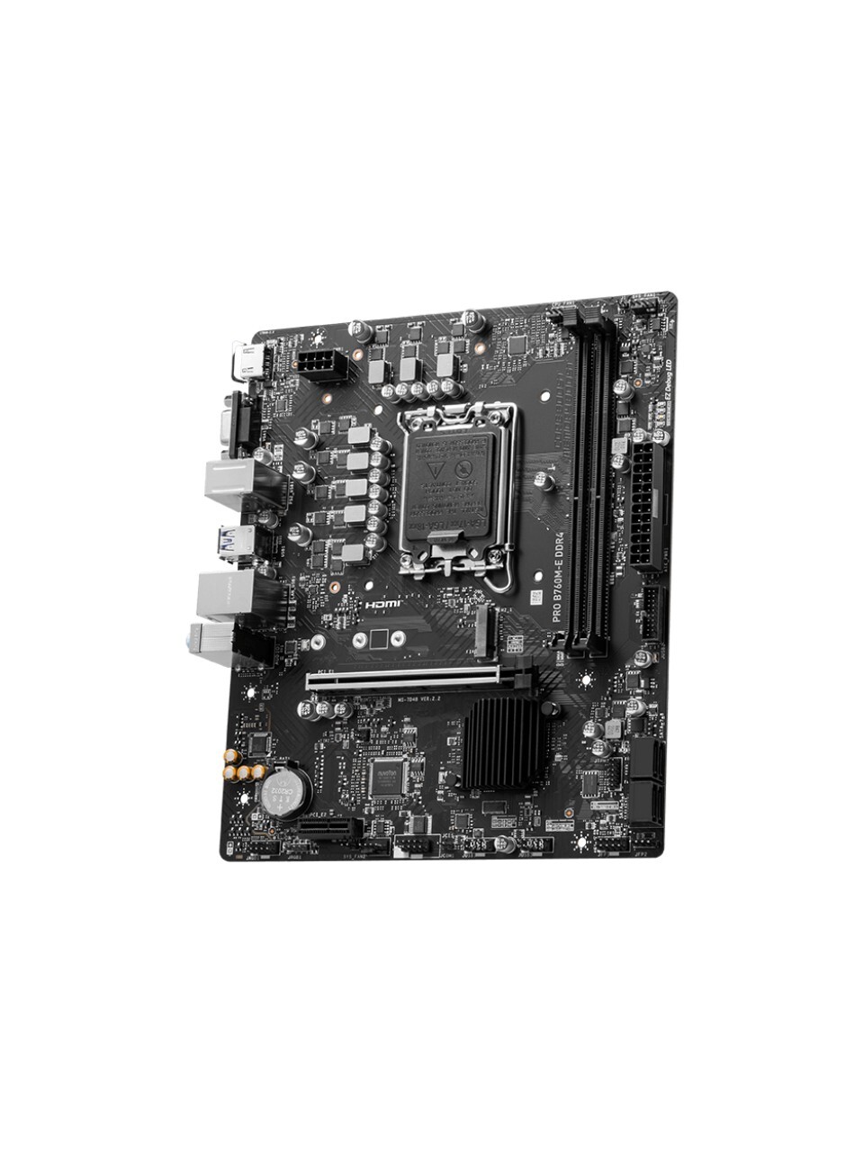 MSI MSI MB PRO B760M-B DDR4 SOKET 1700 DDR4 4800(OC) PCI-E ,M.2 USB3.2 HDMI, 1x 2,5G LAN mATX-59447
