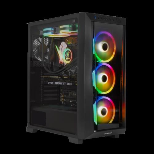 GAMDıAS  GAMDIAS TALOS M1 Elite, FSP 1600W Power Supply, Tempered Glass, ARGB, ATX, Professional GAMING KASA 