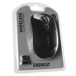 EVEREST EVEREST SMW-973, Siyah, USB Nano 2,4G Kablosuz, 1200dpi, Optik, 4 Tuşlu, Mouse-67356