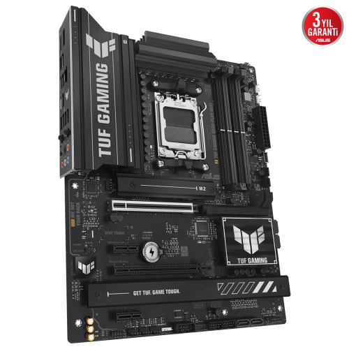 ASUS ASUS TUF GAMING B850-PLUS WIFI, 4xDDR5, 3x M.2, HDMI, DP, Type-C, Wi-Fi 7, Bluetooth v5.4, AMD Ryzen 9000 Serisi, AM5 Soket Anak-61212