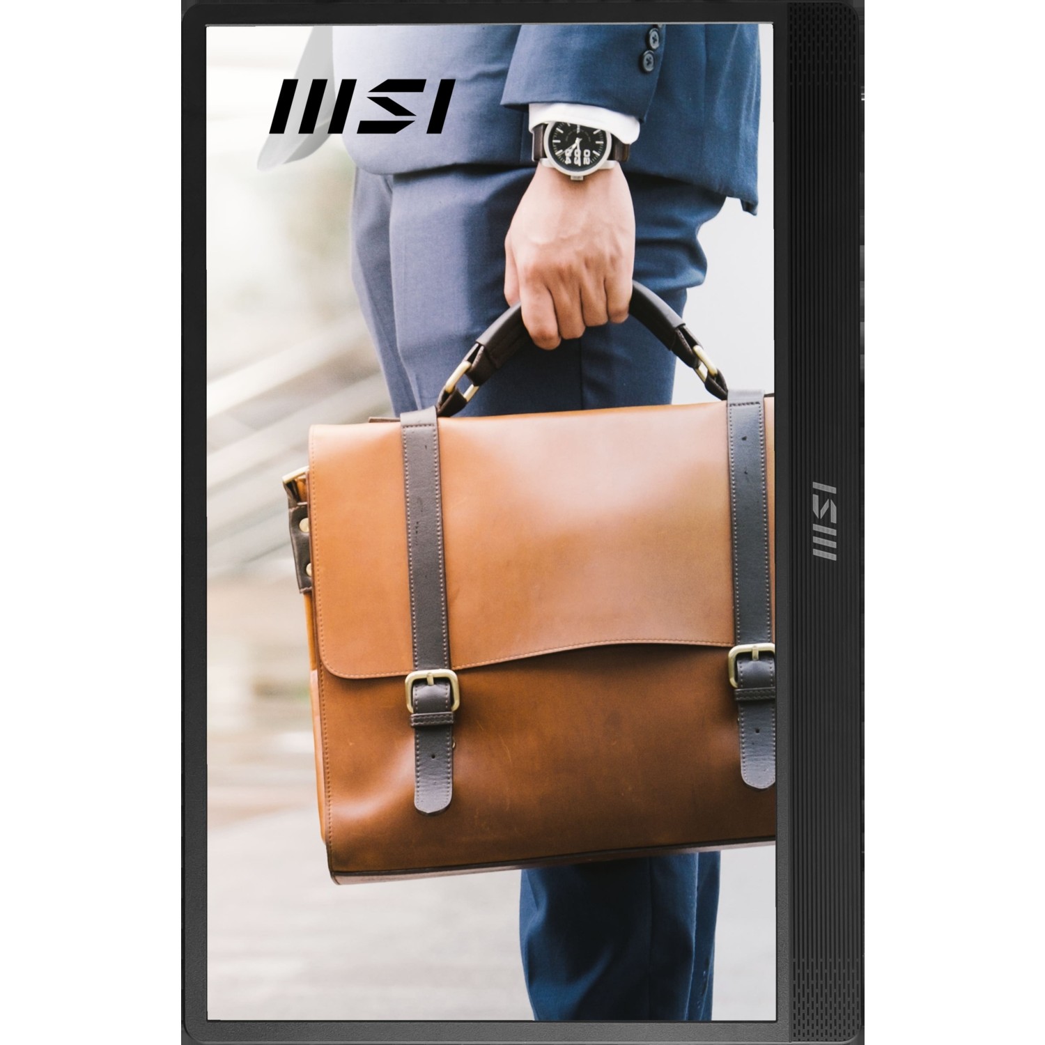 MSI MSI 15.6 PRO MP161 E2 1920x1080 (FHD) 16:9 FLAT IPS 60HZ 4MS ADAPTIVE-SYNC PORTATIF MONITOR-34711