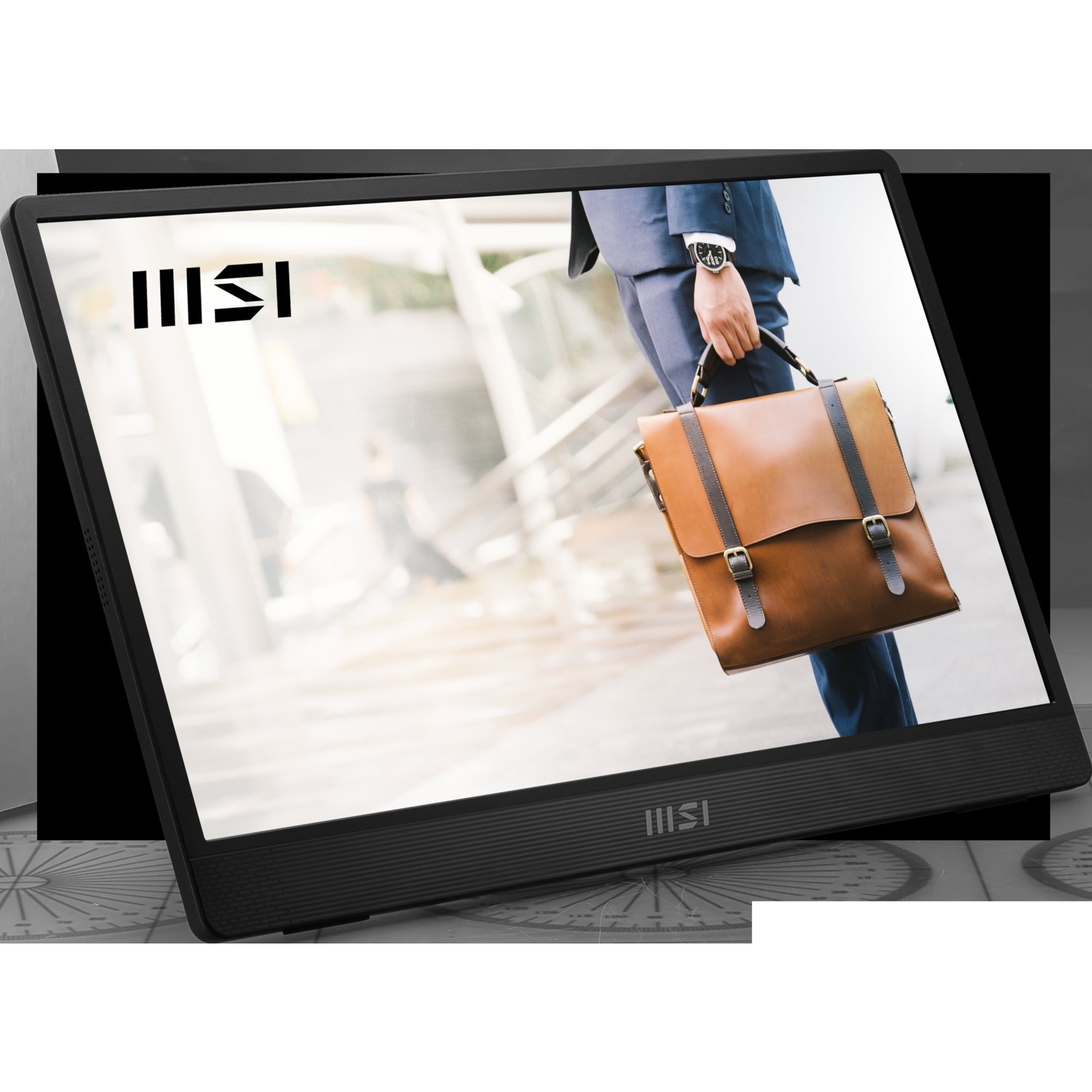 MSI MSI 15.6 PRO MP161 E2 1920x1080 (FHD) 16:9 FLAT IPS 60HZ 4MS ADAPTIVE-SYNC PORTATIF MONITOR-34712