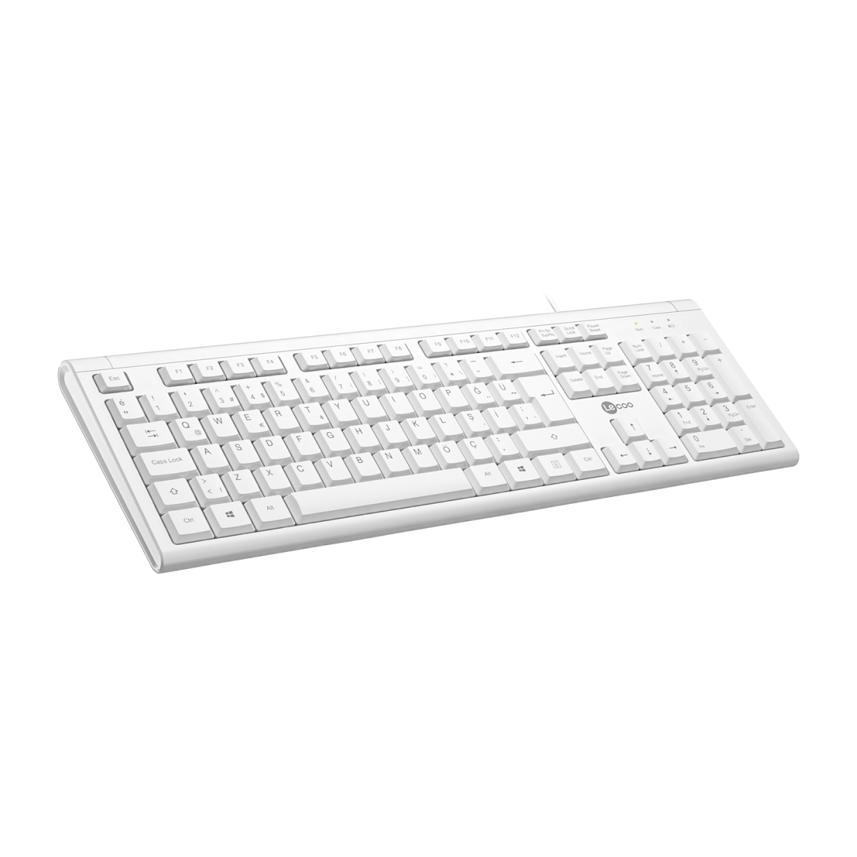 LECOO LENOVO LECOO KB101 BEYAZ KABLOLU Q KLAVYE-45948