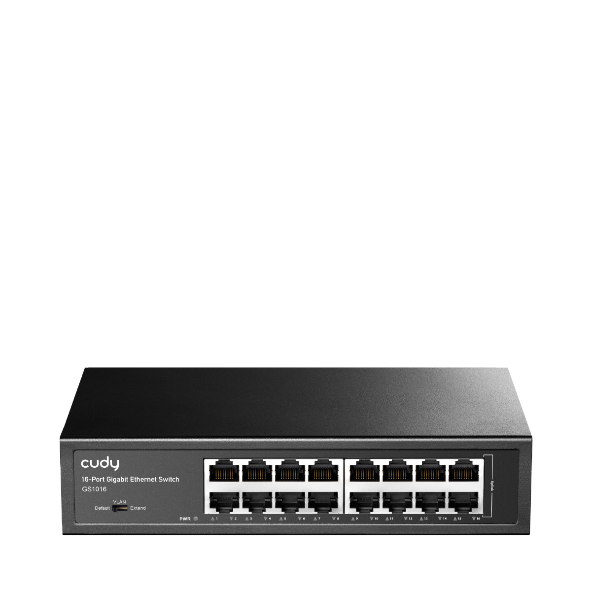 CUDY Cudy GS1016 16 Port 10/100/1000Mbps VLAN&Extend Mode 8" Rock-Mount Çelik Gigabit Ethernet Switch