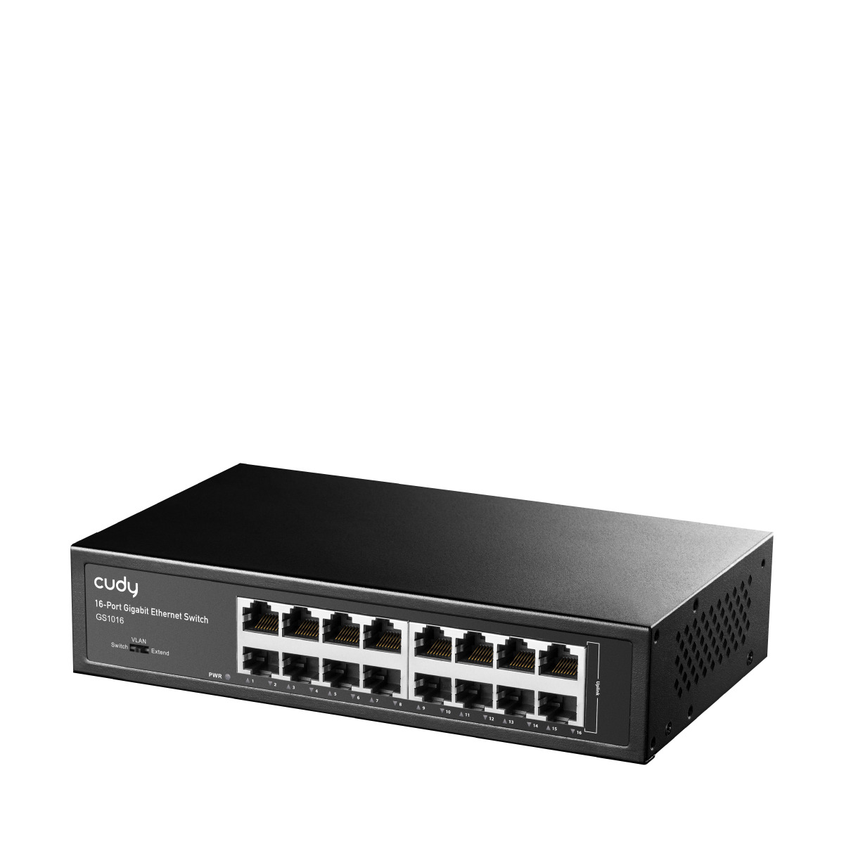 CUDY Cudy GS1016 16 Port 10/100/1000Mbps VLAN&Extend Mode 8" Rock-Mount Çelik Gigabit Ethernet Switch-62474