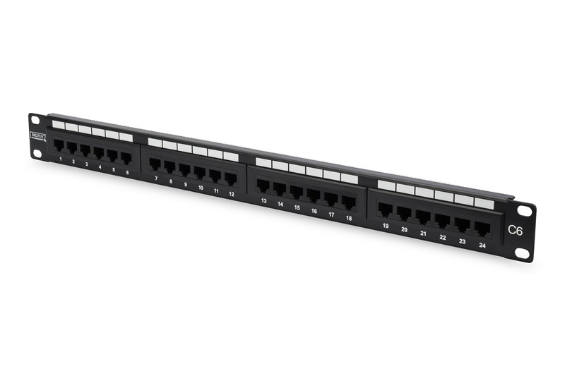 DIGITUS Digitus 24Port PatchPanel Dolu Cat6 (DN-91624U-CR)