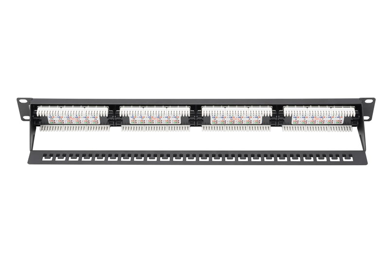 DIGITUS Digitus 24Port PatchPanel Dolu Cat6 (DN-91624U-CR)-36713