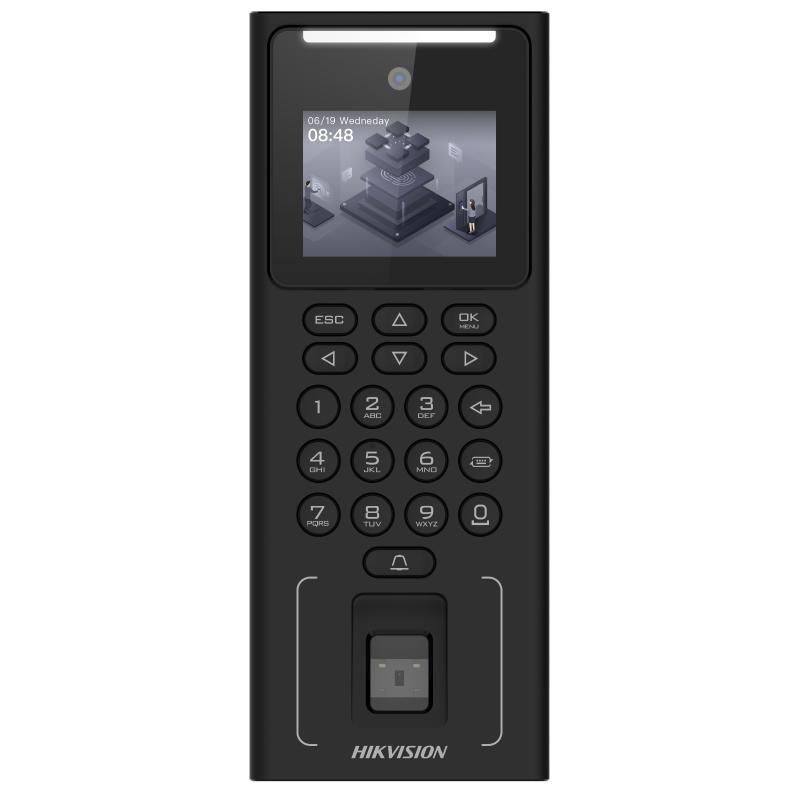 HIKVISION Hikvision DS-K1T321MFWX Keypadli Yüz Tanıma / Parmak İzi /Kart Okuyucu Bağımsız Terminal