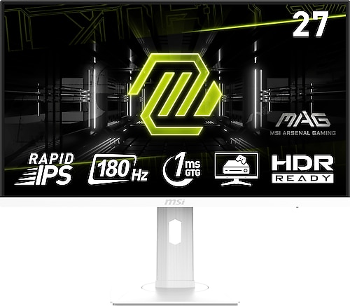27" MSI MAG 274PFW 1ms 180Hz 1920x1080 HDMI DP IPS Pivot Gaming Monitör