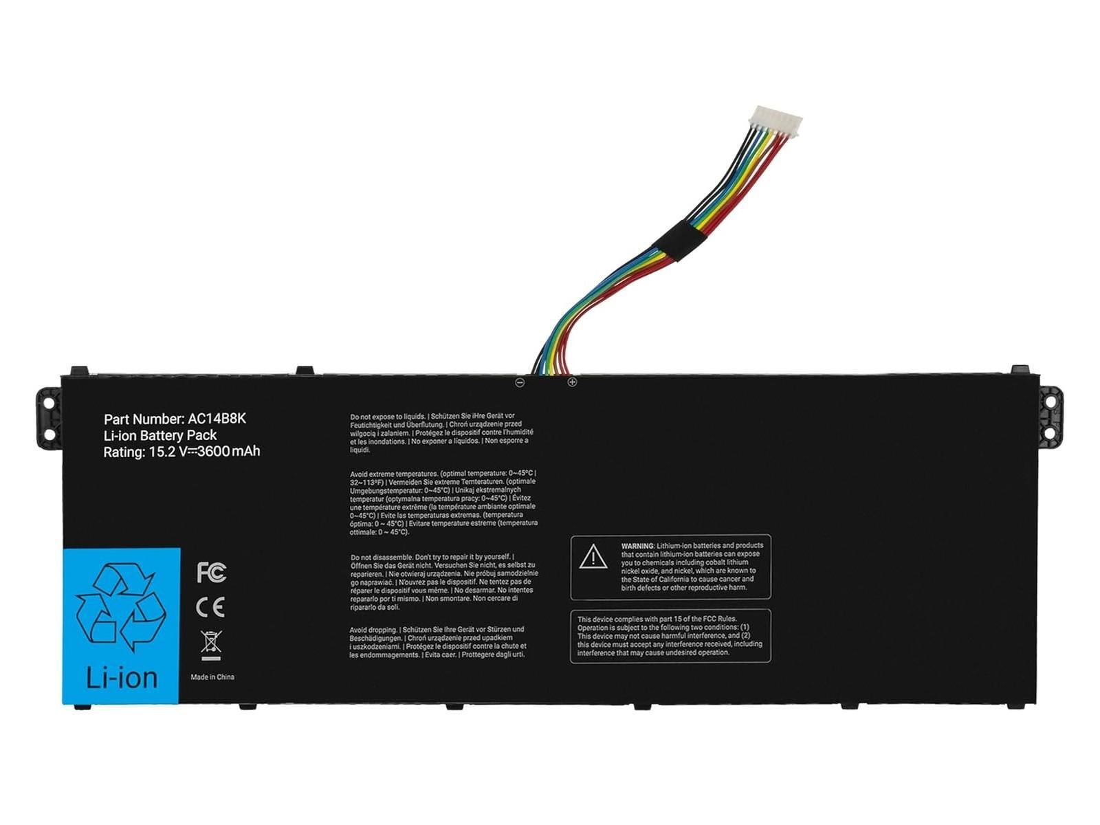 HYPERLIFE HYPERLIFE Acer Aspire A515-41, AC14B8K 4-Cell Notebook Bataryası