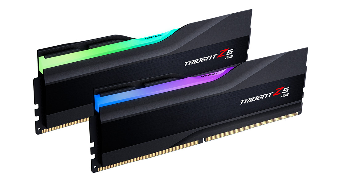 GSKILL GSKILL  Trident Z5 RGB Siyah DDR5-7200Mhz CL34 32GB (2x16GB) DUAL (34-45-45-115) 1.4V-59794