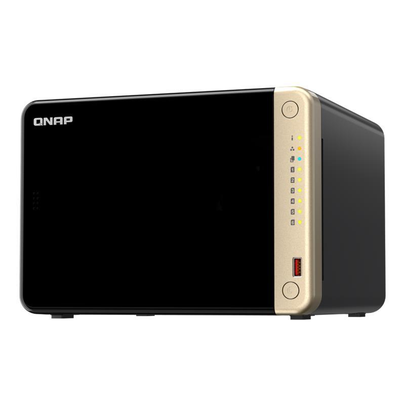 QNAP QNAP TS-664-8GB RAM 6 HDD YUVALI TOWER NAS 
