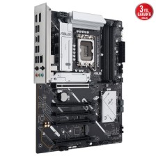 ASUS ASUS PRIME B860-PLUS WIFI, 4xDDR5, 2x M.2, HDMI, DP, Wi-Fi 6E, Bluetooth v5.3, Intel Core Ultra CPU(Seri 2), LGA1851 Soket, Gami-66224