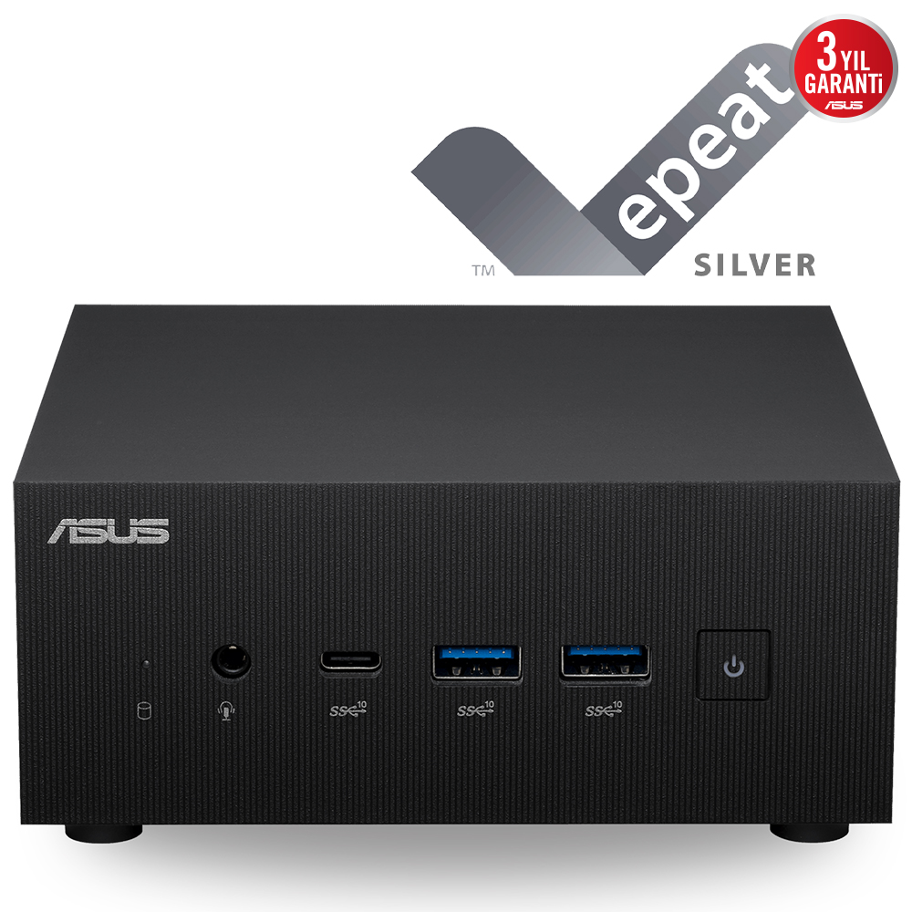  MINIPC PN64-S5192MD-i5-12500H-8G-256G M.2 SSD-DOS-(KM YOK)-3YIL-2xHDMI-DP-WiFi 6E-BT-VESA
