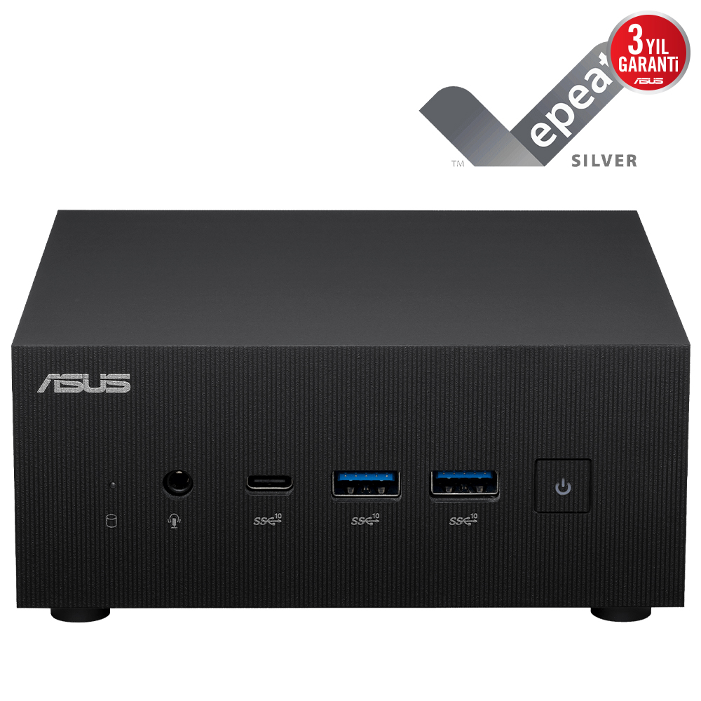  MINIPC PN64-S5192MD-i5-12500H-8G-256G M.2 SSD-DOS-(KM YOK)-3YIL-2xHDMI-DP-WiFi 6E-BT-VESA