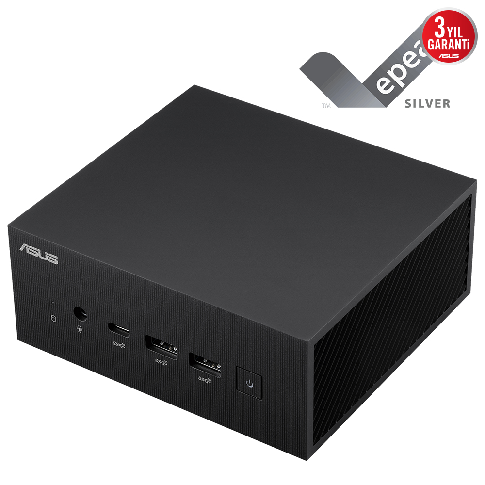  MINIPC PN64-S5192MD-i5-12500H-8G-256G M.2 SSD-DOS-(KM YOK)-3YIL-2xHDMI-DP-WiFi 6E-BT-VESA